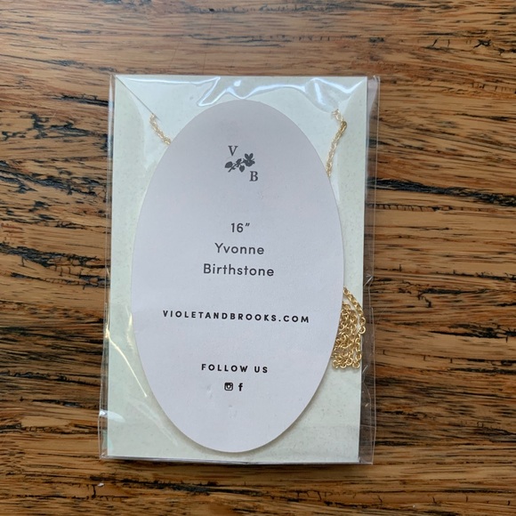 June & January - Birthstone Necklace - Picture 4 of 4